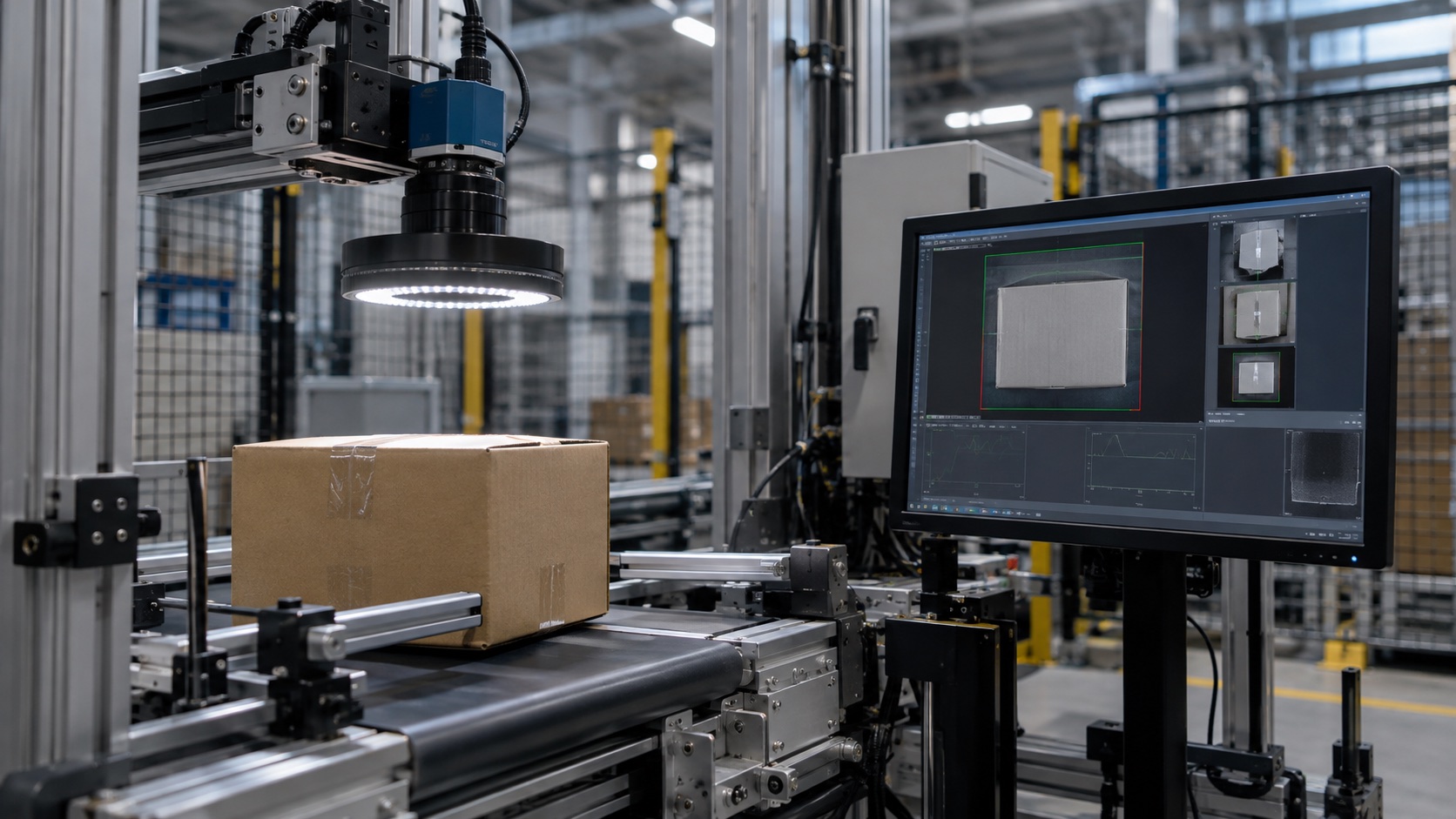 Illustrative machine vision inspection and algorithm validation cell